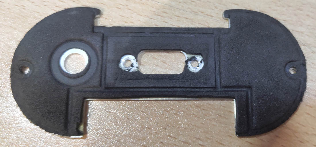 Подготовленный корпус EDIC для внутренней установки роутера