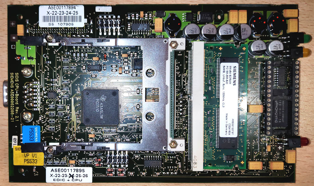 Удаление оригинальной Wi-Fi карты Symbol из EDIC