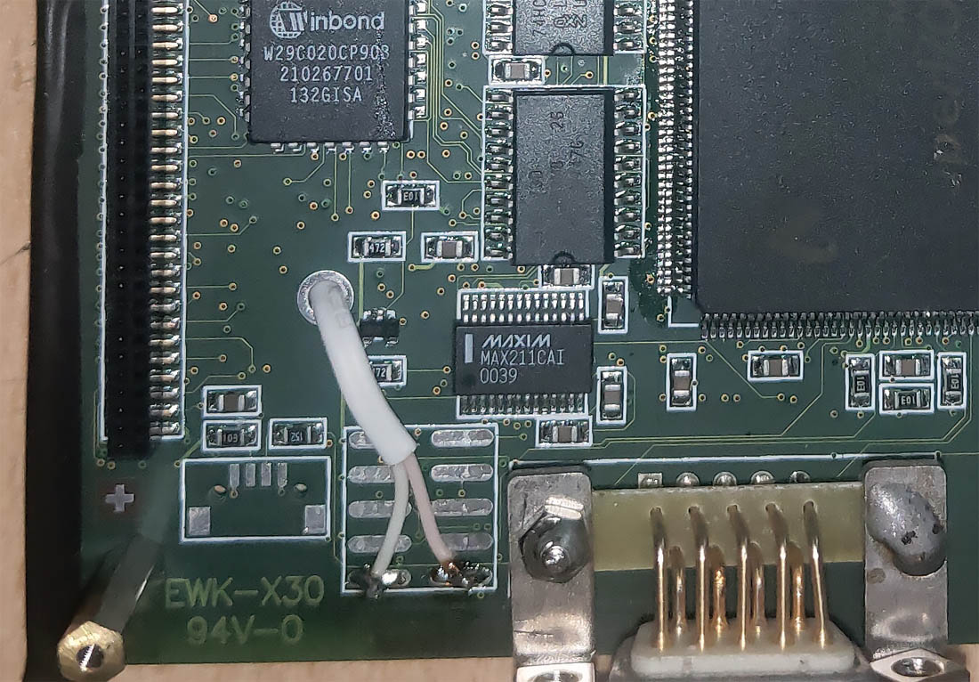 Разводка питания на плате клона