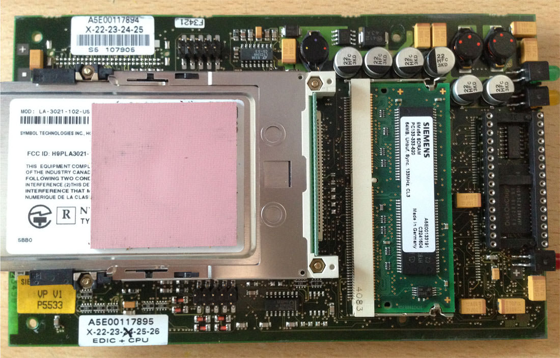 Разборка головки BMW EDIC, шаг 1: основные платы